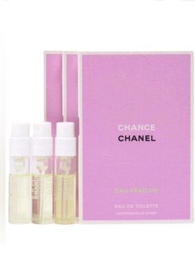CHANEL Chance Eau Fraîche EDT 3pc
Sample Spray Set Travel Size